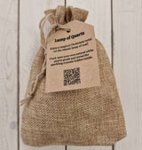 Large White Unbroken Quartz Geode