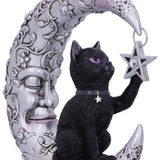 Luna Companion Moon and Cat Figurine