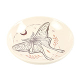 Luna Moth Round Incense Holder