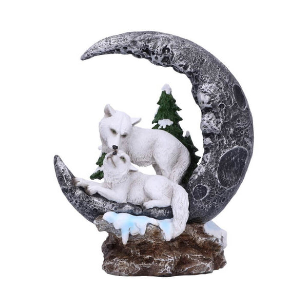 Lunar Companions Wolves Figurine
