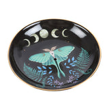 Luna Moth Round Incense Holder
