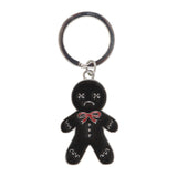 Spooky Gingerbread Man Keyring
