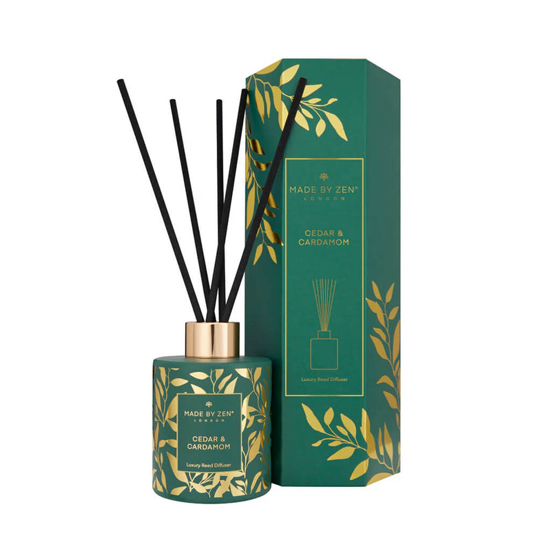 Cedar & Cardamom Aura Collection Reed Diffuser