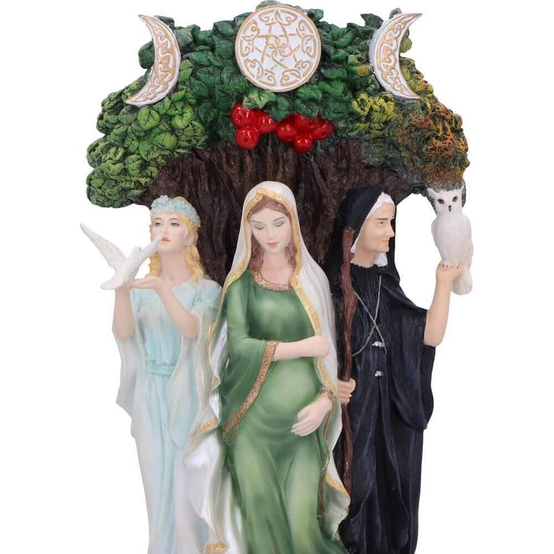 Maiden, Mother, Crone Painted Figurine