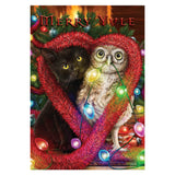 Merry Yule Greeting Card