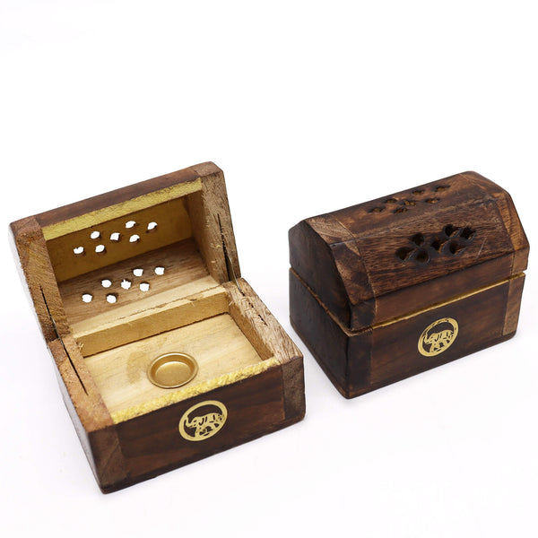 Mini Incense Cone Burner Box