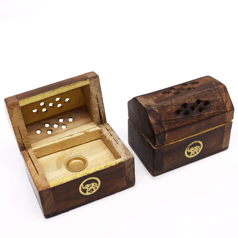 Mini Incense Cone Burner Box