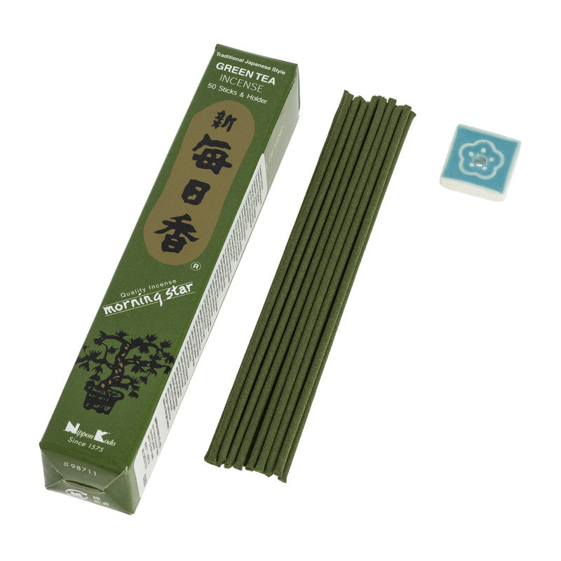 Morning Star Green Tea Japanese Incense Sticks