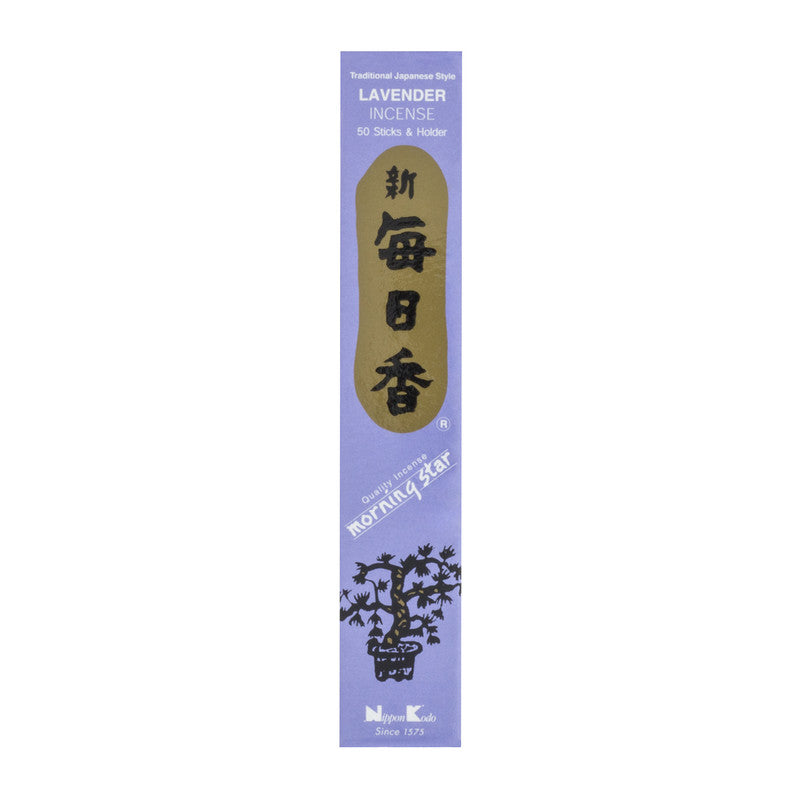 Morning Star Lavender Japanese Incense Sticks