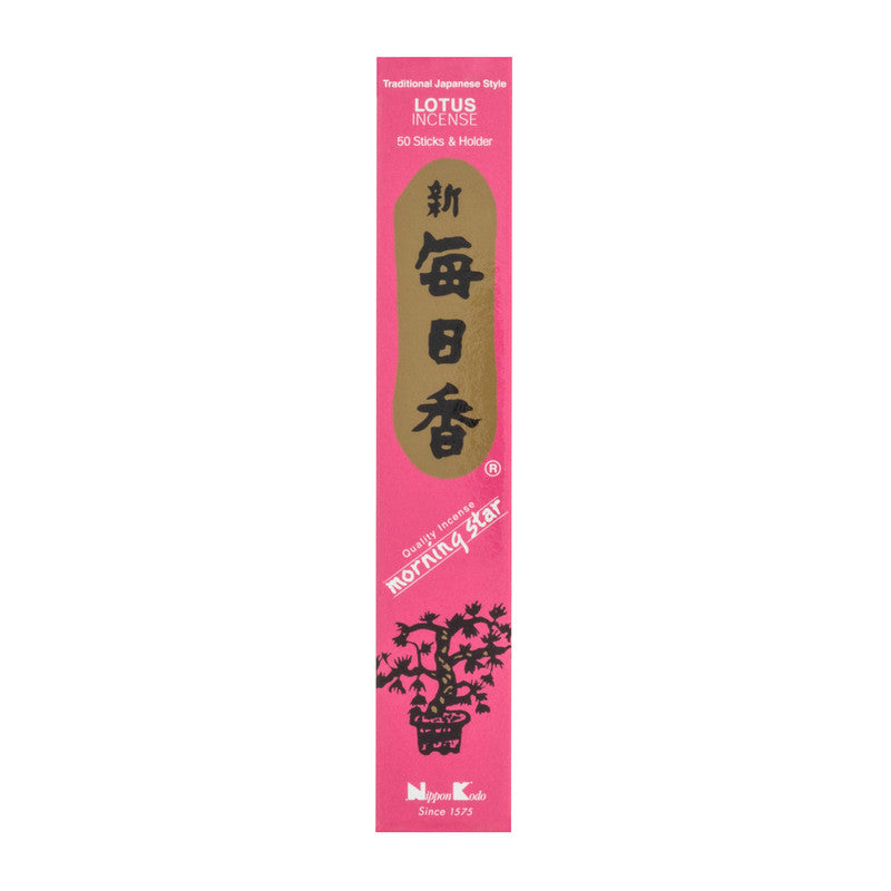 Morning Star Lotus Japanese Incense Sticks