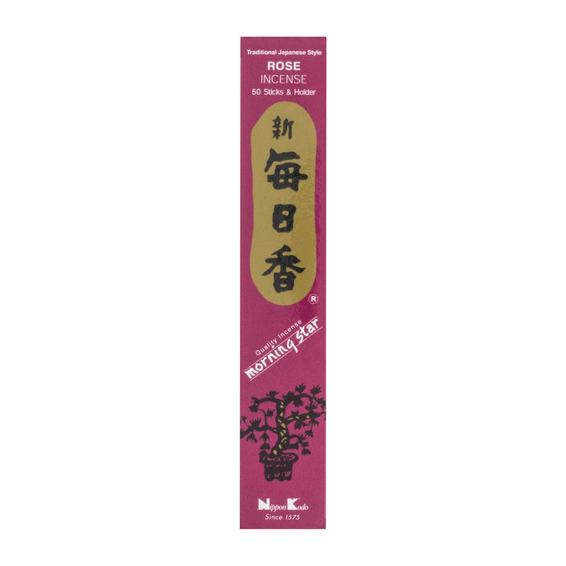 Morning Star Rose Japanese Incense Sticks