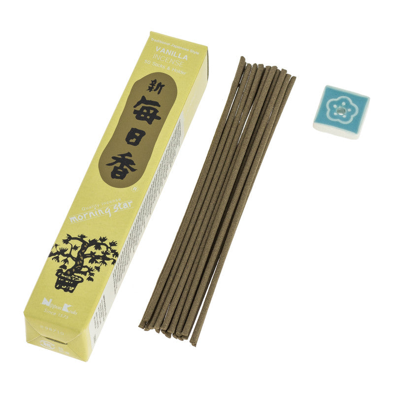 Morning Star Vanilla Japanese Incense Sticks