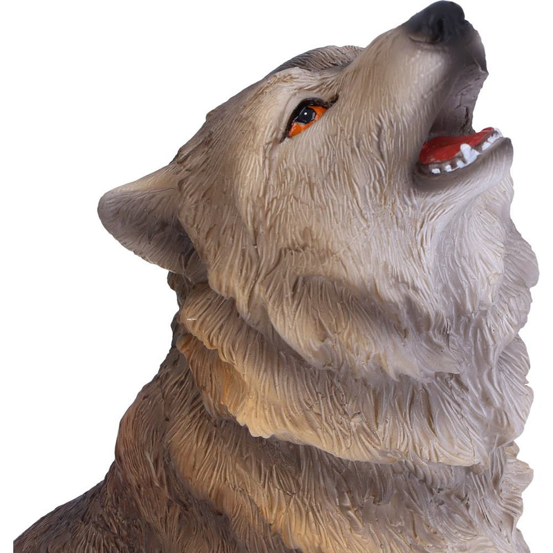Mountains Cry Wolf Figurine