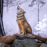 Mountains Cry Wolf Figurine