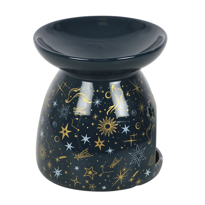 Blue Starry Night Oil Burner