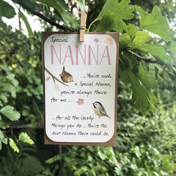 Nanna Keepsake Card