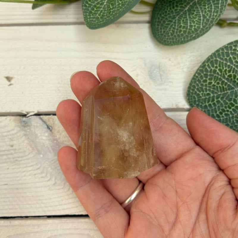 Natural Citrine Point 5cm
