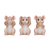 Nemesis Now Three Wise Mice Figurine Set