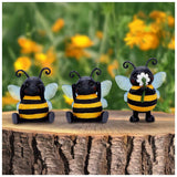 Three Wise Bees Set