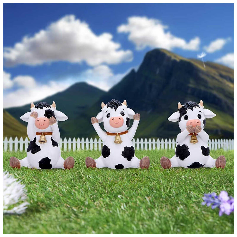Three Wise Cows Set