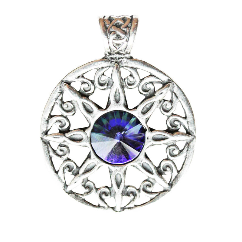Nordic Lights Ring of the Heavens Pendant with Pouch
