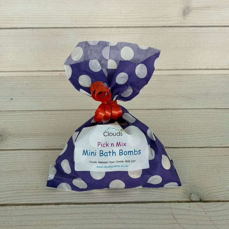 10 Orange & Patchouli Mini Bath Bombs