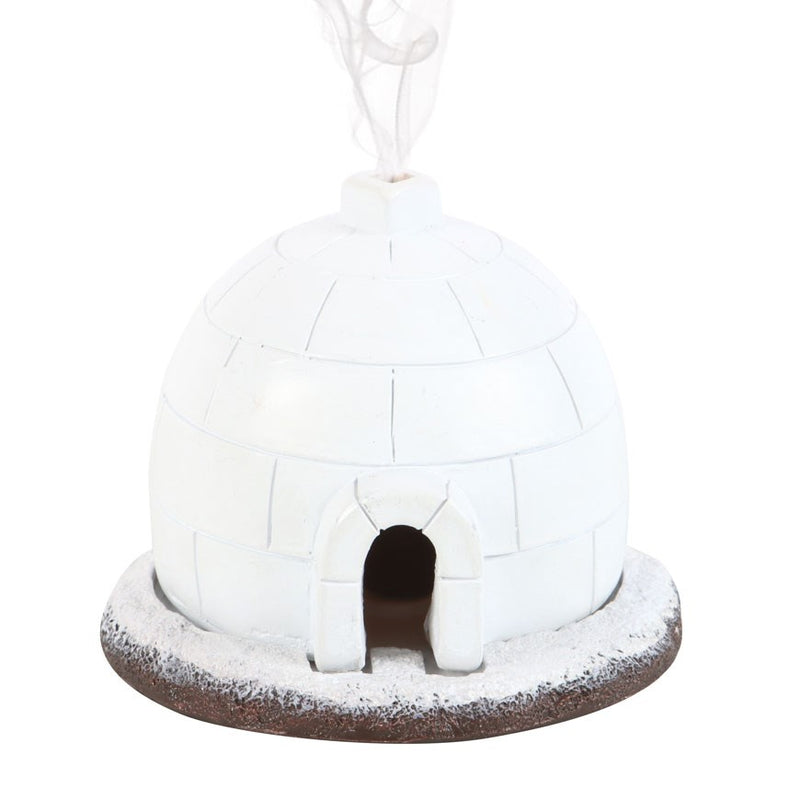 Winter Igloo Incense Cone Holder