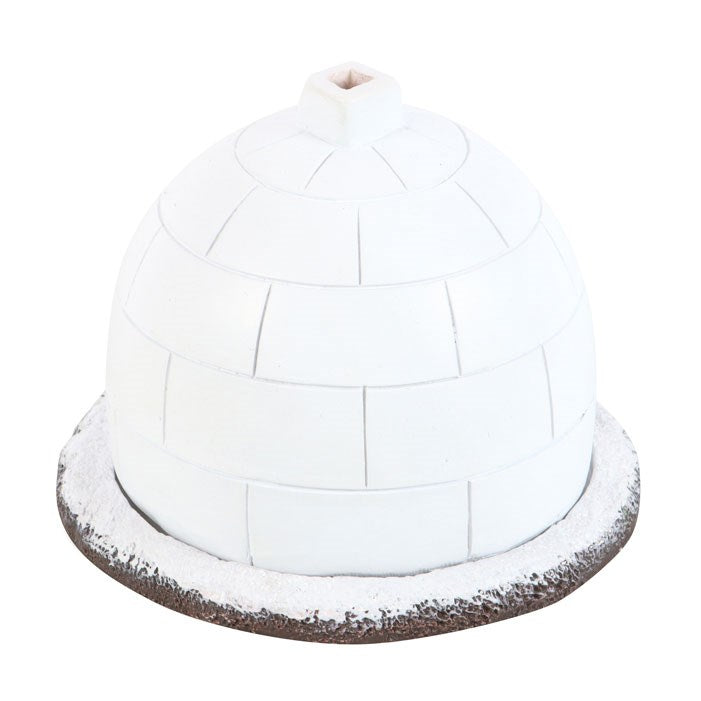 Winter Igloo Incense Cone Holder