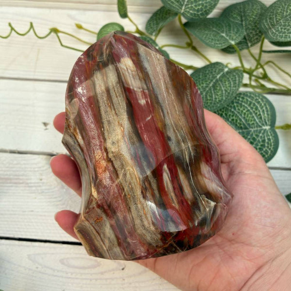Petrified Wood Flame 12cm