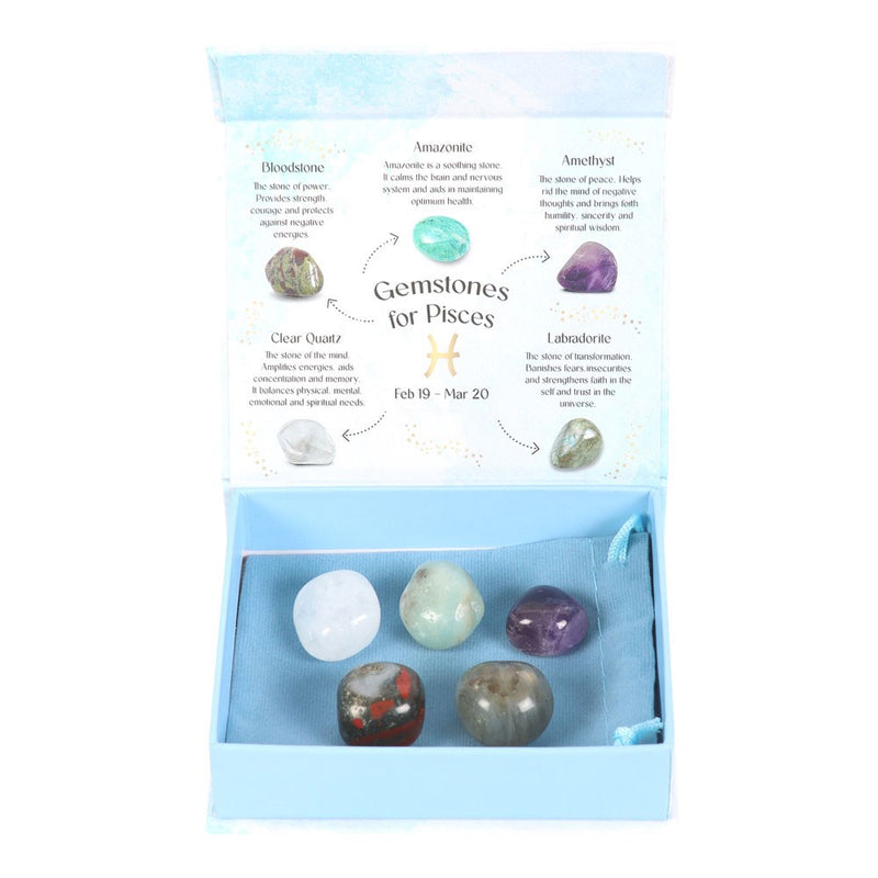 Pisces Crystal Gemstones Set