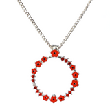 Garland Poppy Pendant Necklace