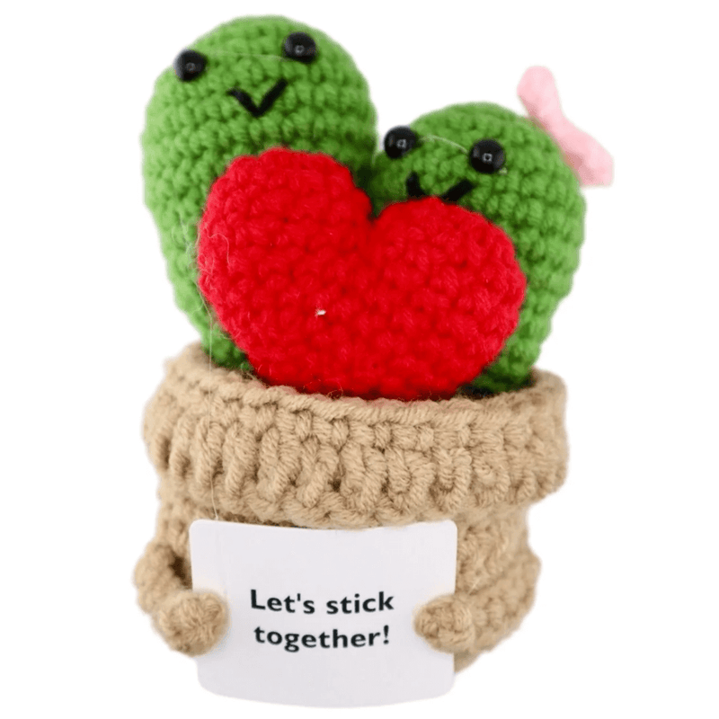 The Gnome Garden - Positive Cactus with Heart