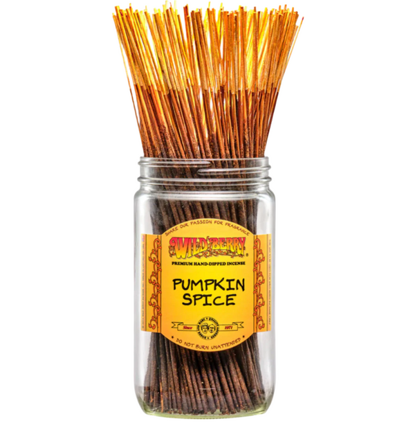 Wildberry 10 inch Pumpkin Spice Incense Sticks
