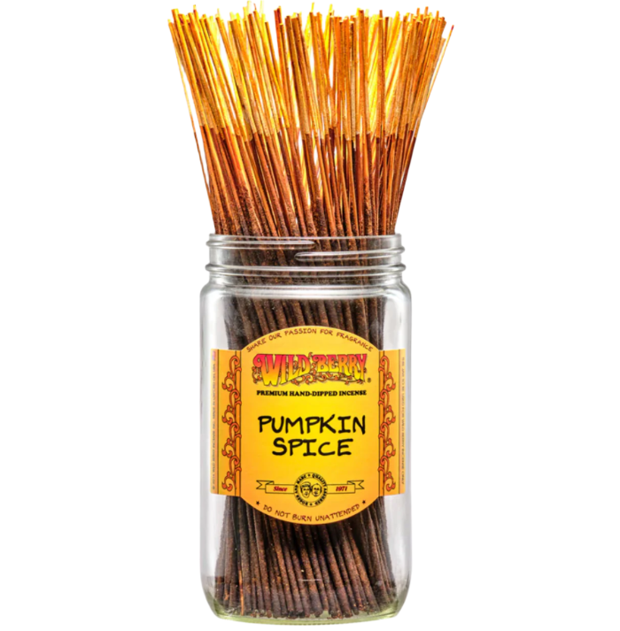 Wildberry 10 inch Pumpkin Spice Incense Sticks