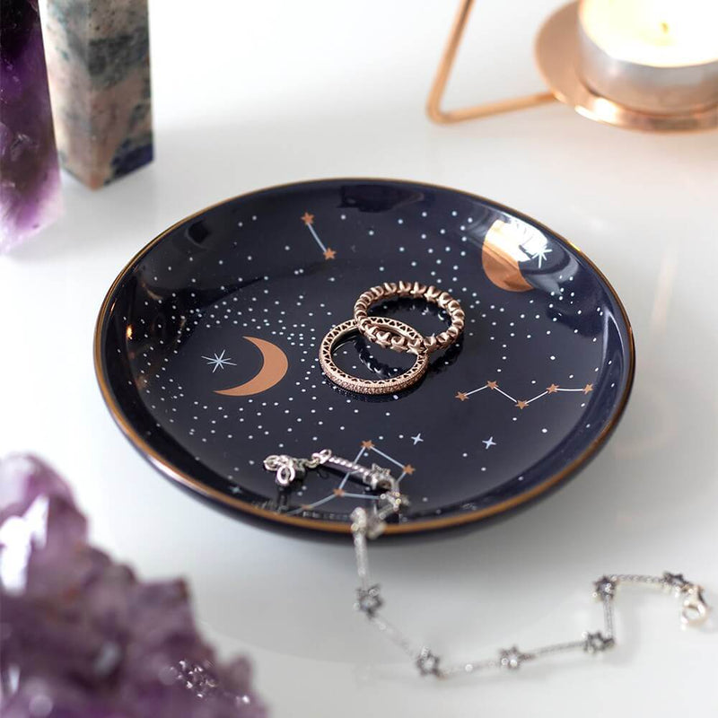 Purple Star Sign Trinket Dish