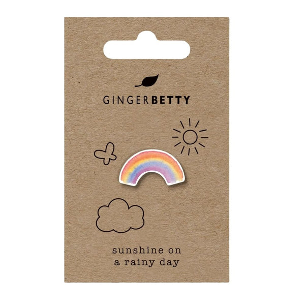 Rainbow Pin Badge