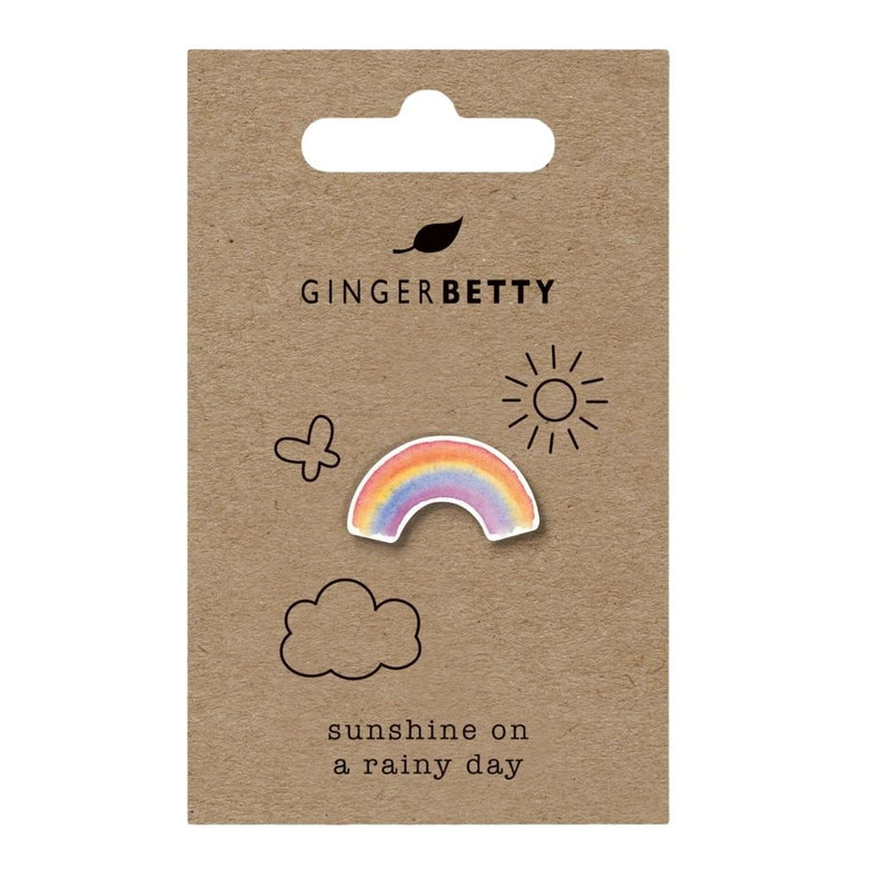 Rainbow Pin Badge