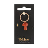 Gemstone Mushroom Keyring