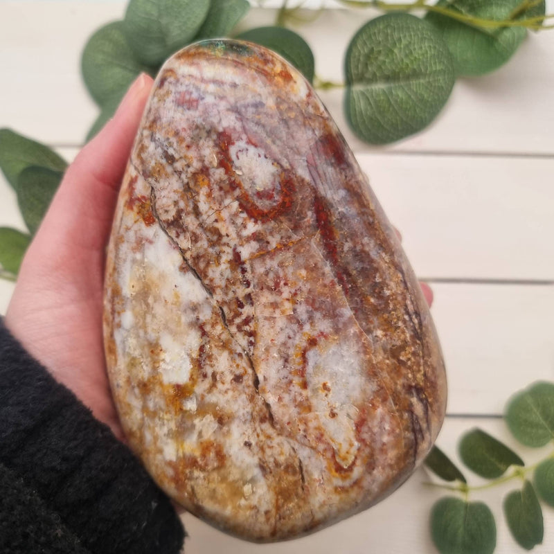 Red Opal Standing Freeform