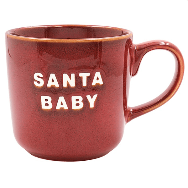 Jolly Red Santa Baby Ceramic Mug