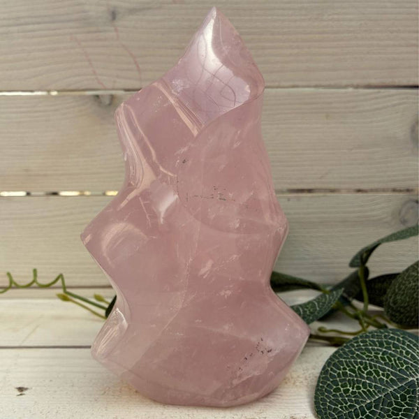 Rose Quartz Flame 150mm