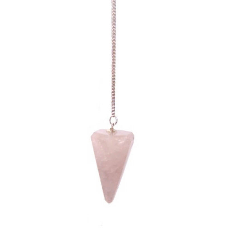 Rose Quartz Point Pendulum