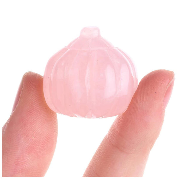 Rose Quartz Pumpkin 25mm