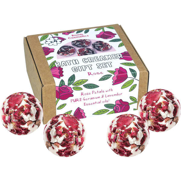 Rose Raw Bath Creamer Gift Set