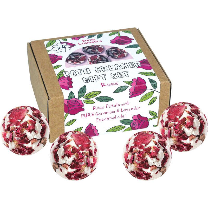 Rose Raw Bath Creamer Gift Set