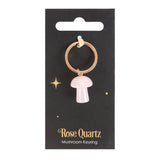 Gemstone Mushroom Keyring