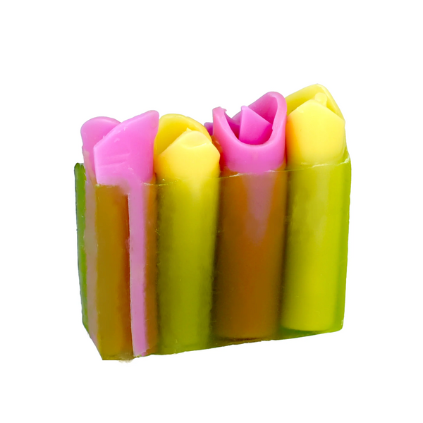 Rosie Posie Soap Slice