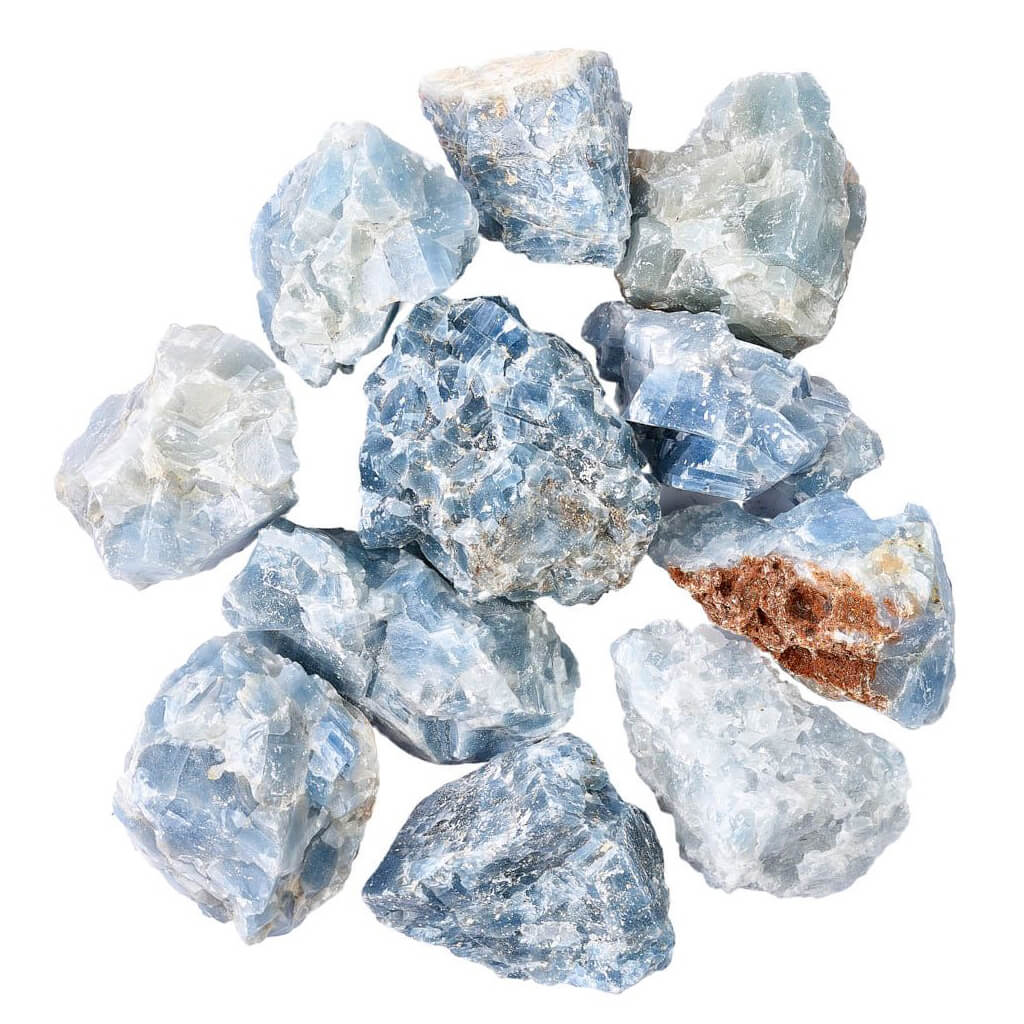 Blue Calcite Rough | Clouds