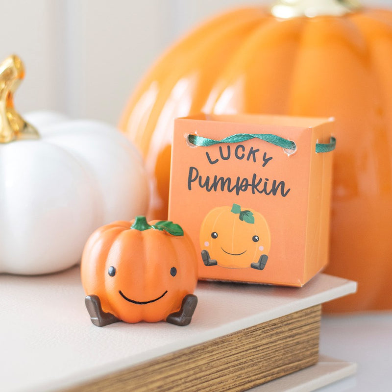 Cute Lucky Pumpkin in Gift Bag