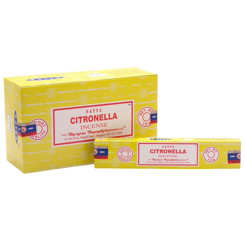 Satya Citronella Incense Sticks